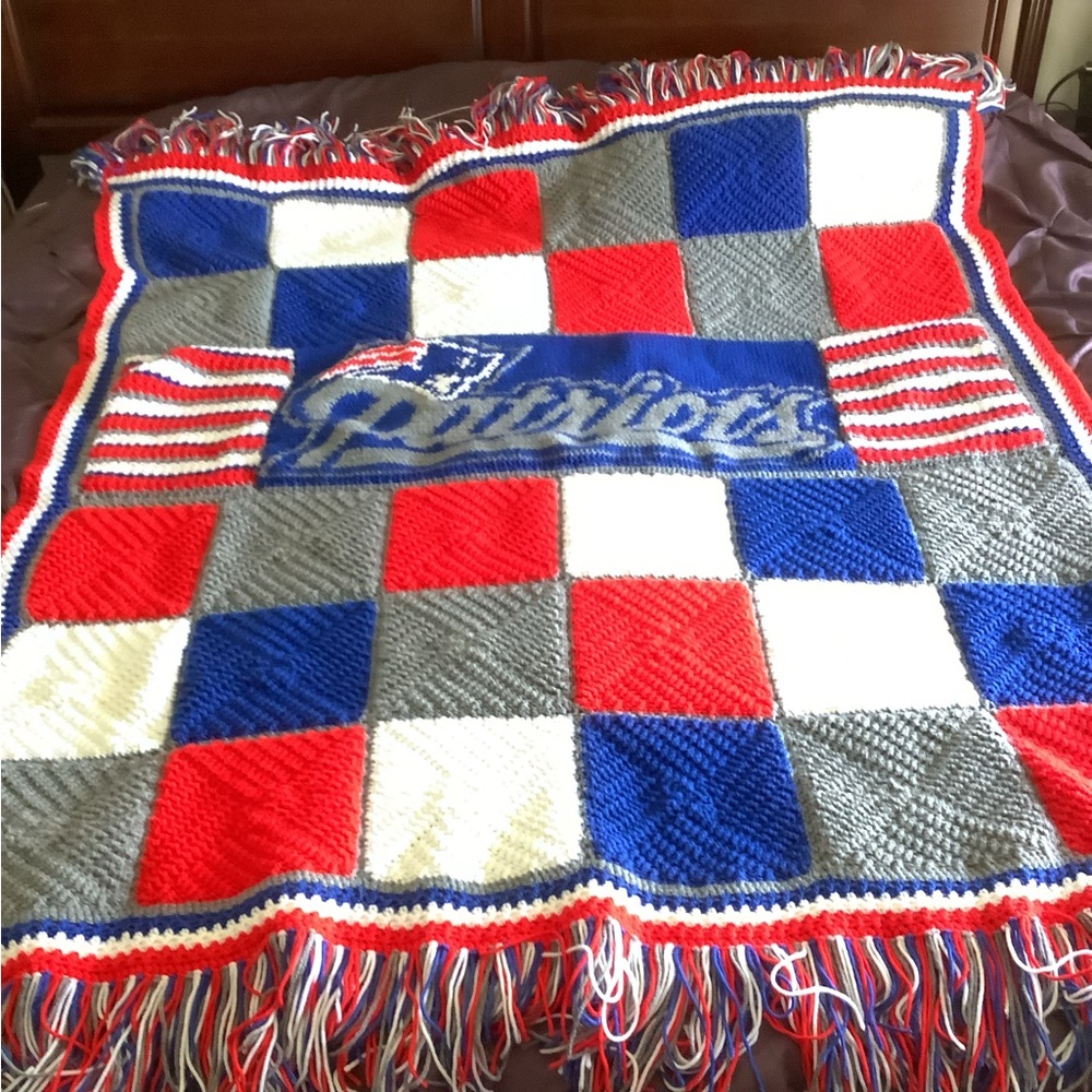 HANDMADE PATRIOTS BLANKET